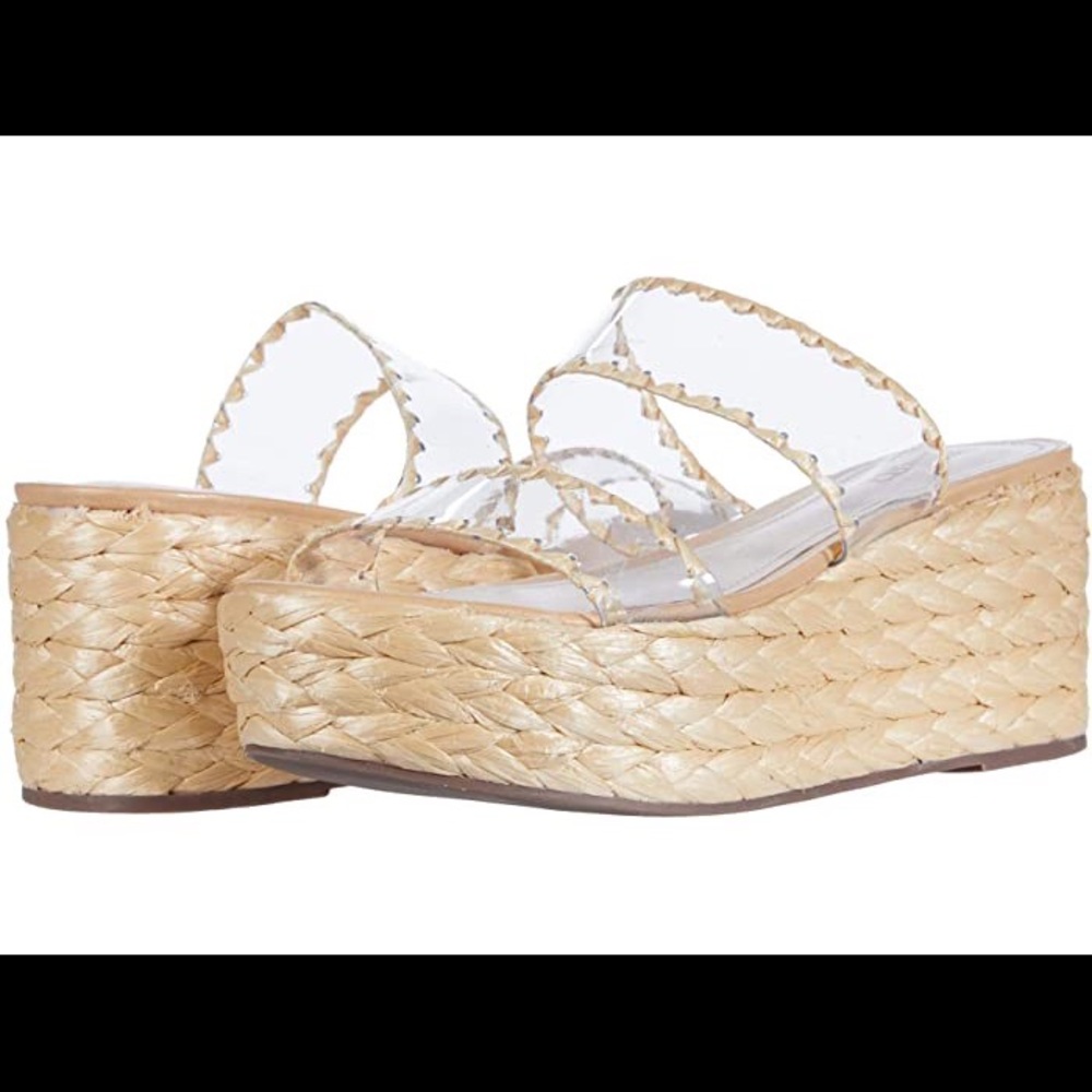 Schutz NWT Espadrille Platform Sandals